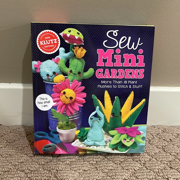 💕Sew Mini Gardens (Klutz Craft Kit) - Picture 7 of 9